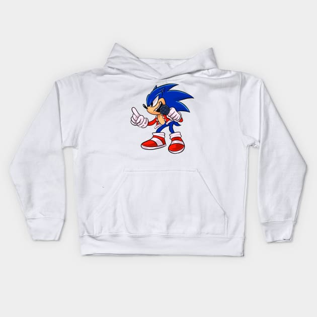 sonic Kids Hoodie by enzo studios